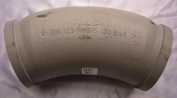 Угол DN125/42* Cifa